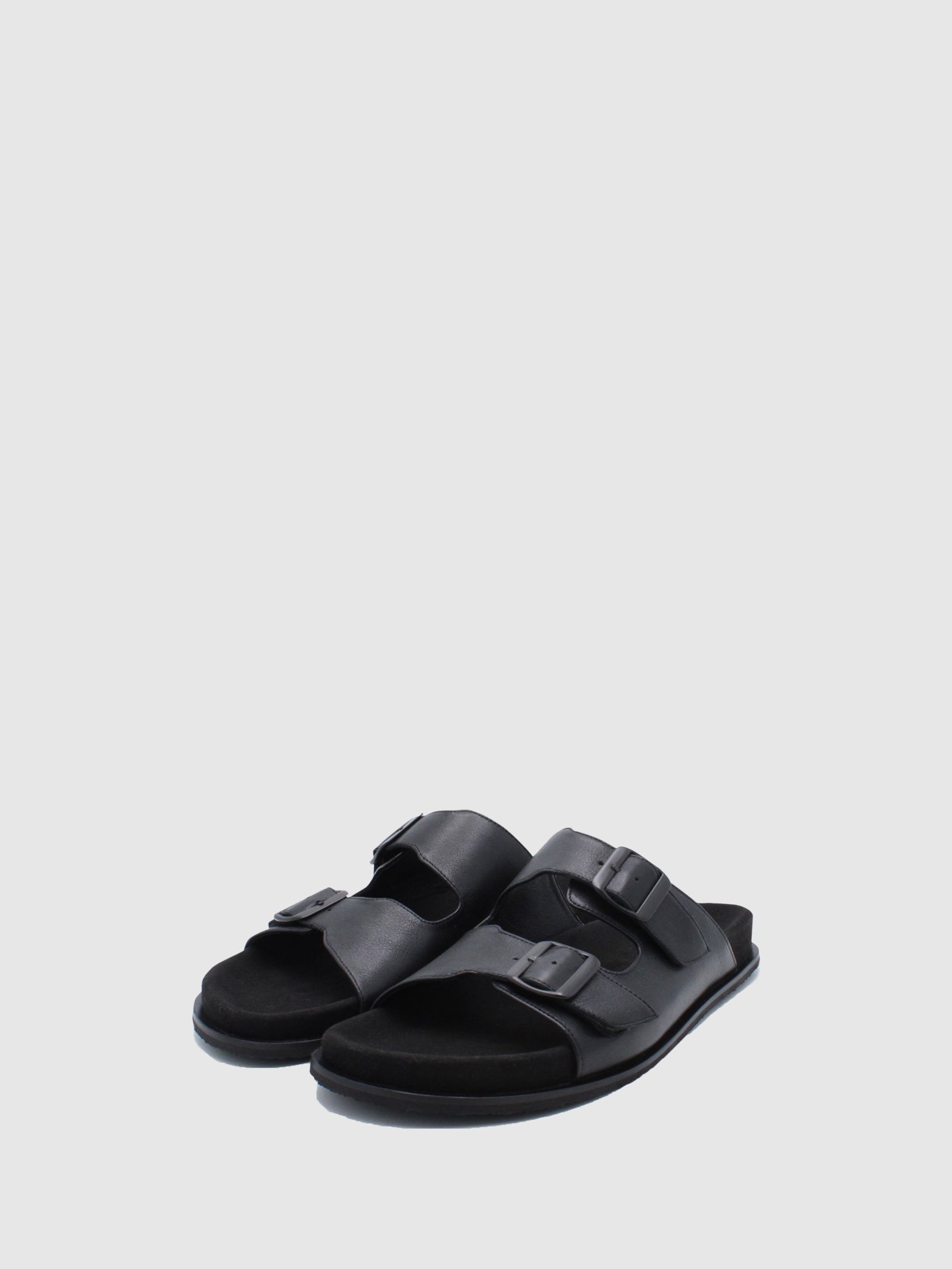 JJ Heitor Mules com Fivela Impact Black